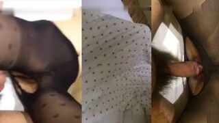 小女友很怕生摀著脸不给拍只好用棒棒好好开通她