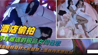 酒店偷拍百年难遇的极品女同性爱