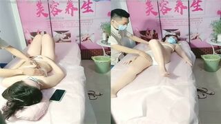 不良按摩院偷拍色狼技师强行侵犯女顾客