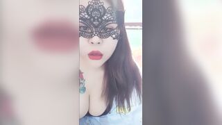 大屁股面具美女主播